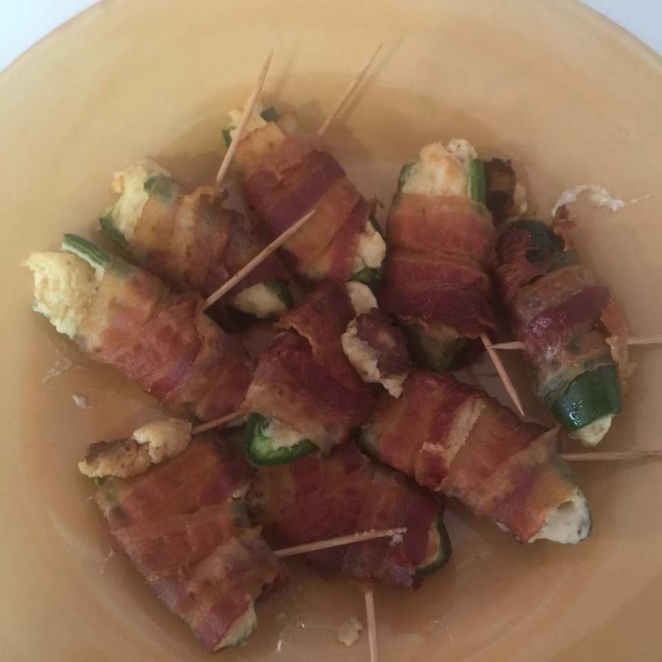 Habanero Pineapple Stuffed Jalapeno Peppers