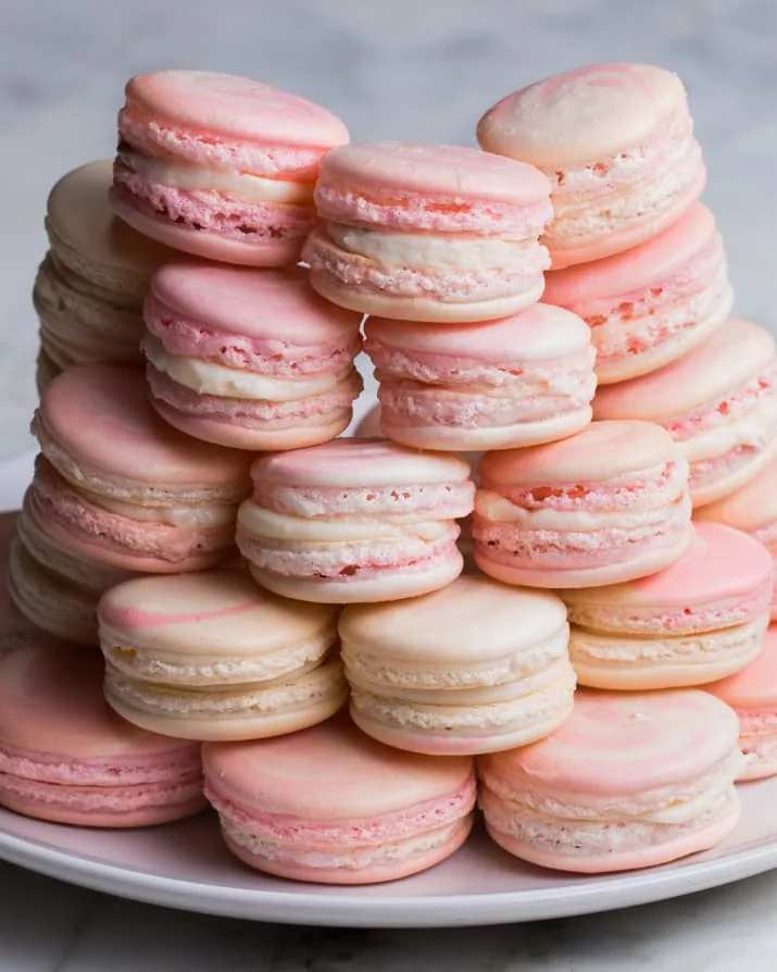 Strawberry Cheesecake Macarons