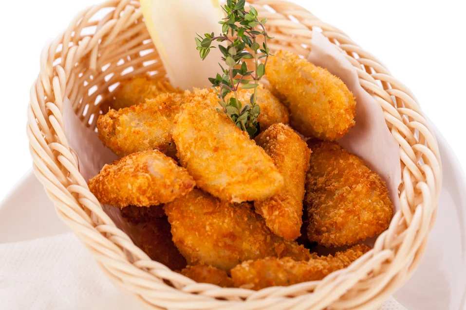 Honey and Hot Crispy Chicken Bites