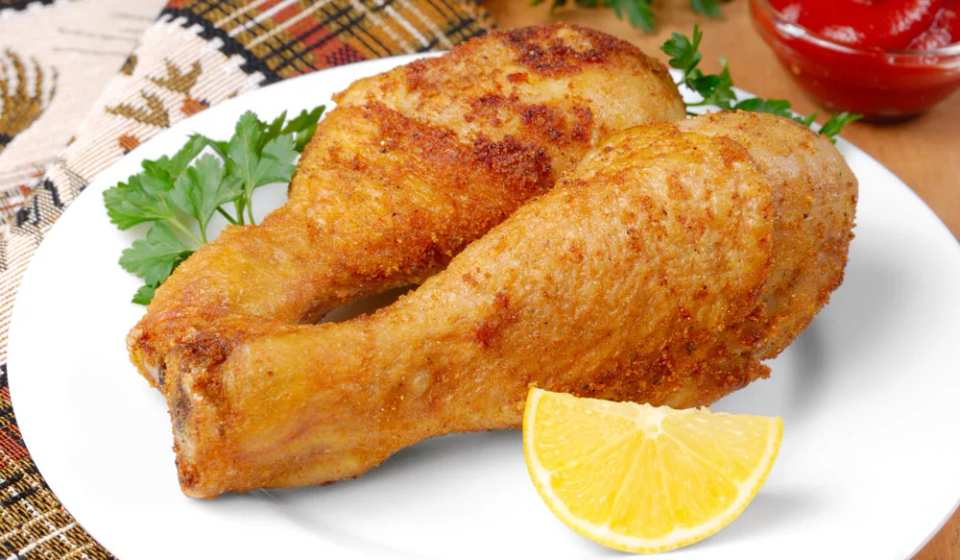 Panko Crusted Oven Fried Chicken