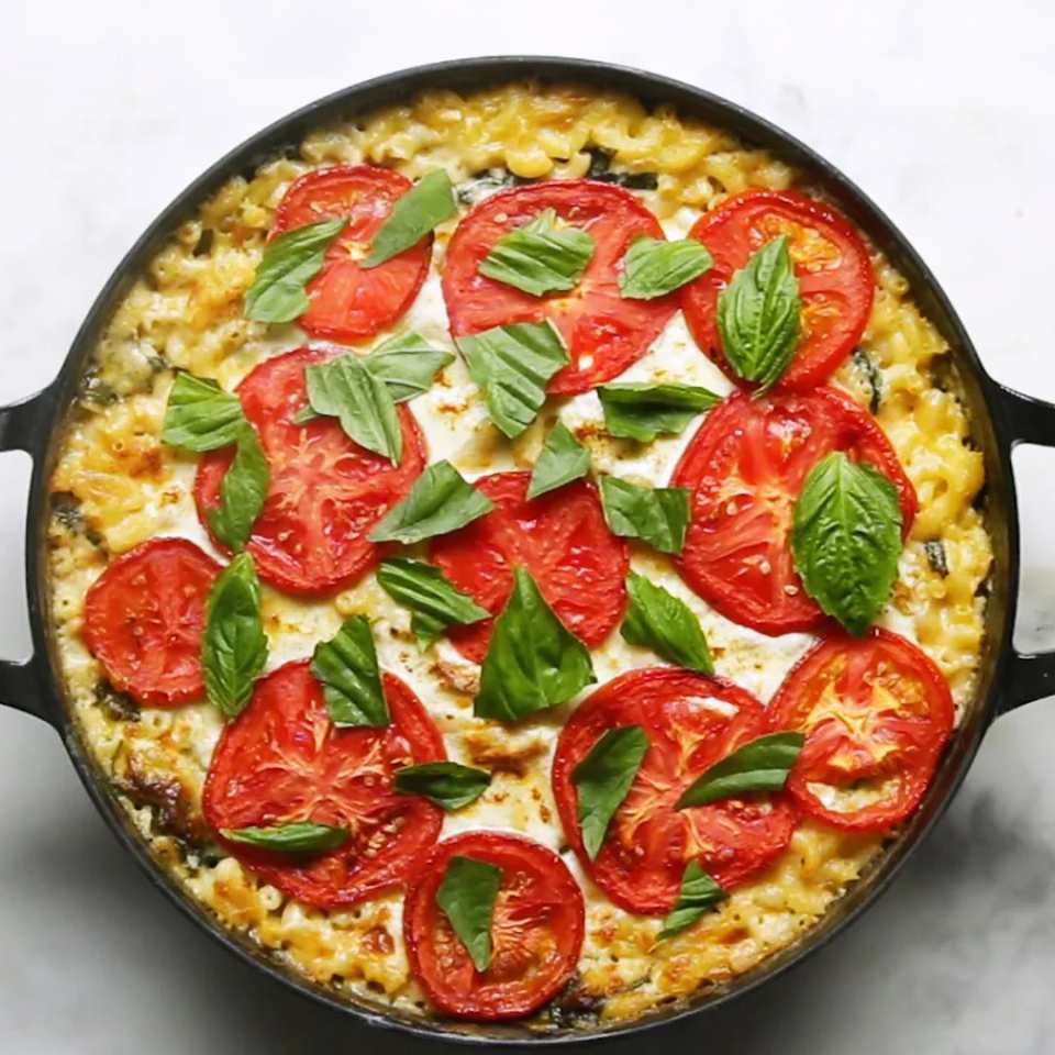 Caprese Mac And Cheese
