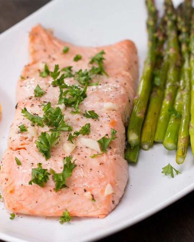 Grilled Citrus Salmon and Asparagus