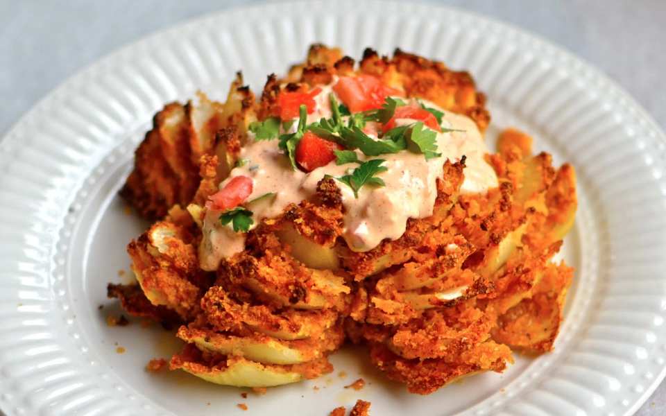 Baked Blooming Onion