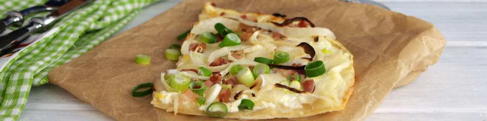 Alsatian Tarte Flambée