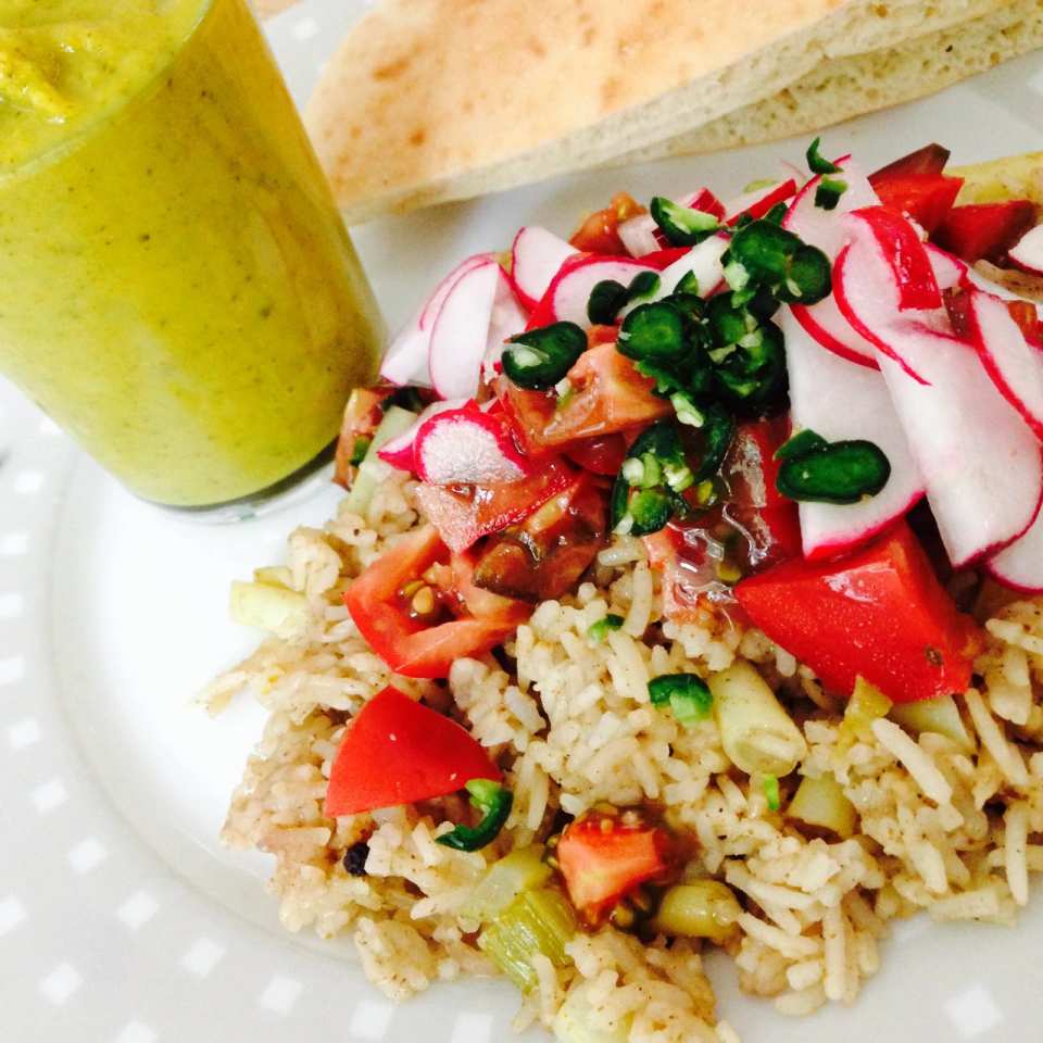 Quick and Easy Veggie Biryani