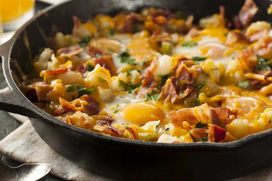 Bacon and Egg Breakfast Hash