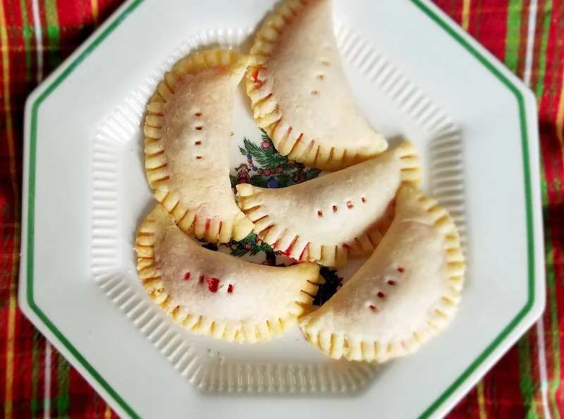 Cherry Pie Foldover Cookies
