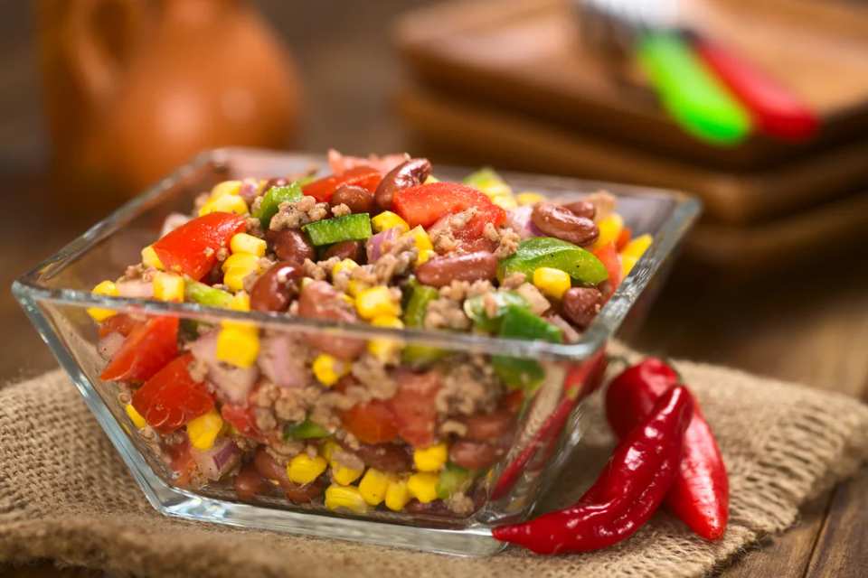 Zesty Chicken Naked Burrito