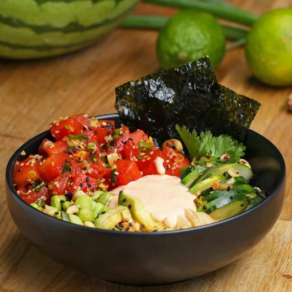 Watermelon “Poke” Bowl