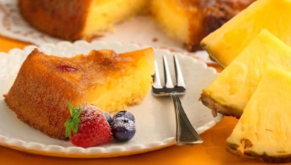 Light & Moist Pineapple Cake
