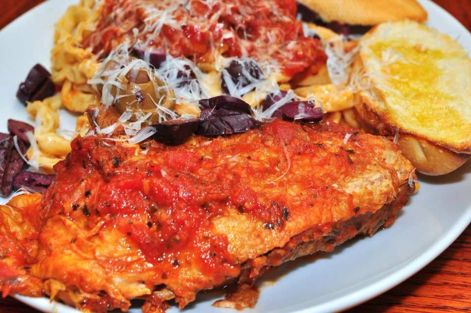 Stuffed Chicken Parmesan