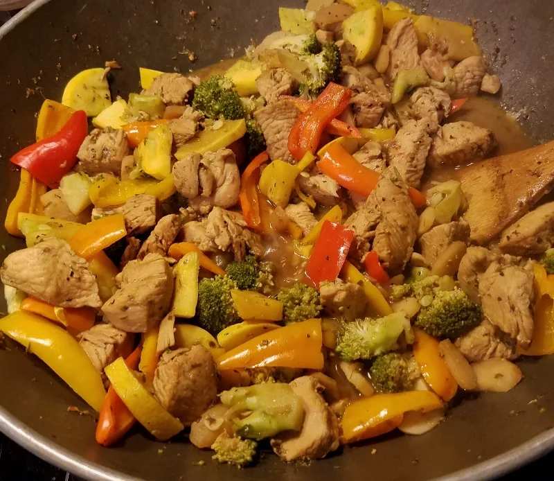 Chicken Veggie Stir Fry