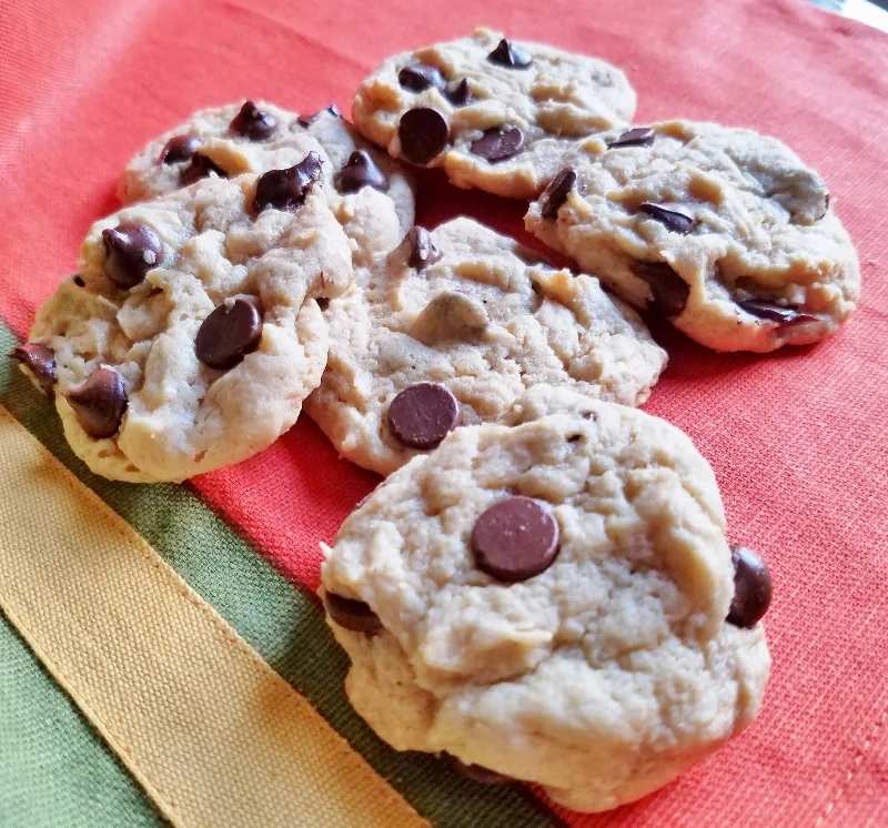 Chocolate Chip Peanut Butter Cookies