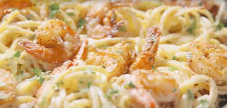Tasty Cajun Shrimp Pasta