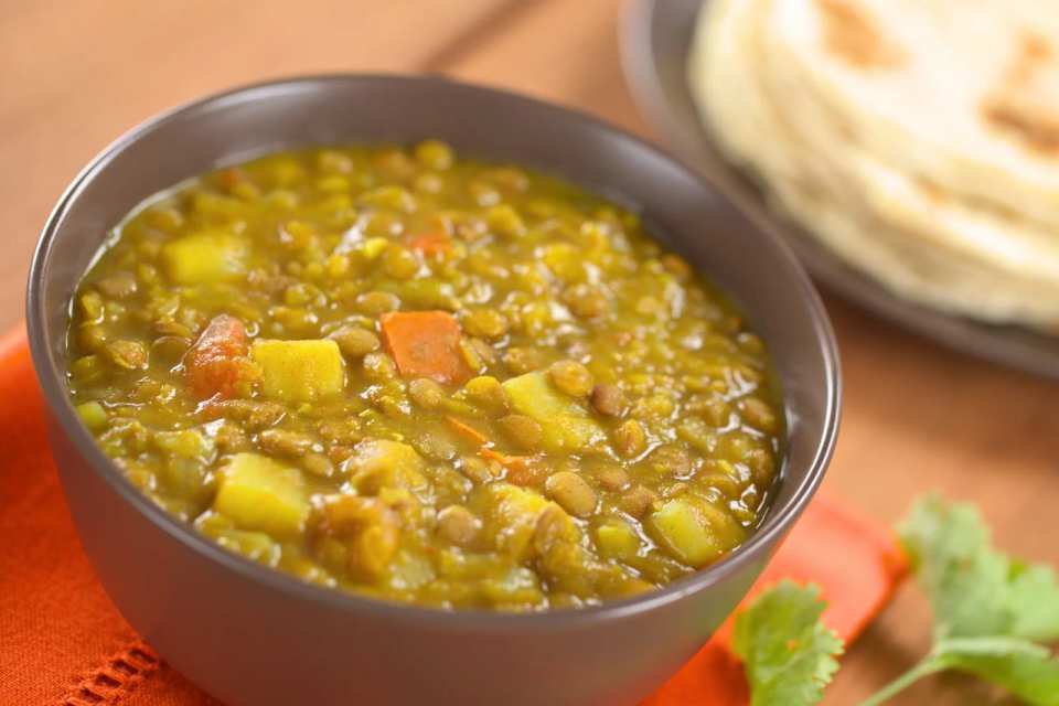 Braised Lentils
