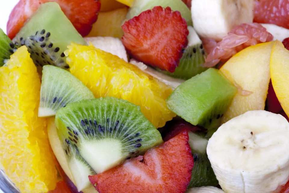 Fresh Fruit Salad tossed in Honey Lime Dressing