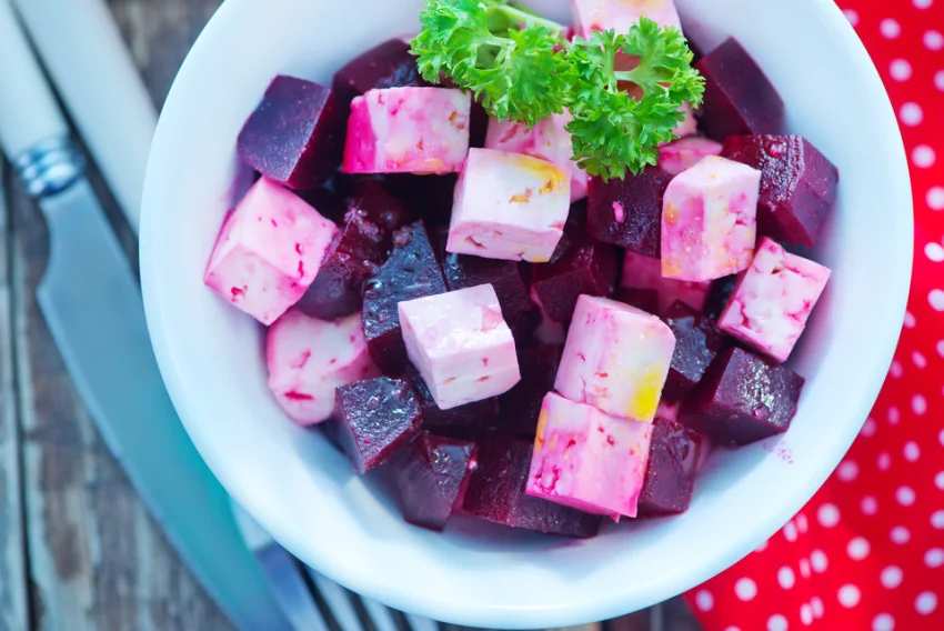 Roasted Beet and Feta Salad