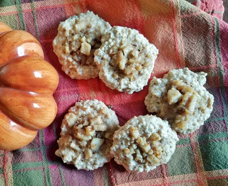 Apple Oatmeal Cookies
